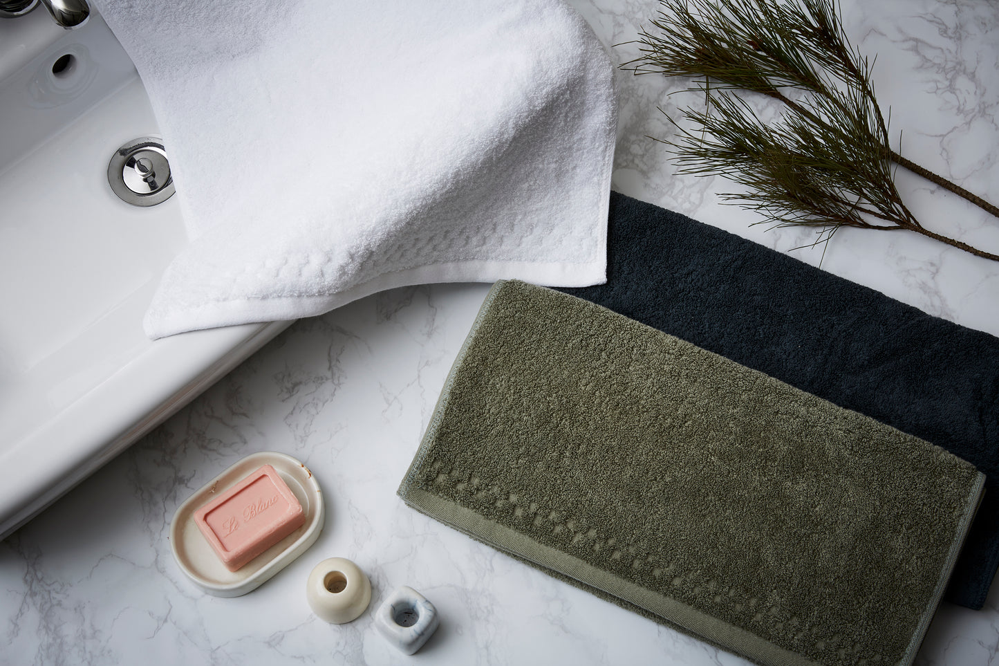 한국 수건 40수 코마사 호텔타올 190g (20장이상 구매시 Free shipping)